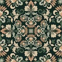 Colorful ethnic wildflowers pattern. Tropical wildflower seamless pattern. Ethnic wildflower pattern use for fabric, textile, home decoration elements, upholstery, wrapping paper, etc. vector