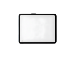 Blank Rectangular Lightbox With Transparent Background Ideal For Showcasing Art In Modern Design png