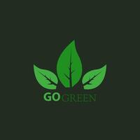 Go Green Generation vector