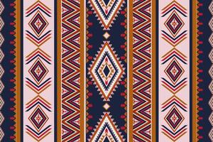 Vintage abstract American Ethnic pattern vector