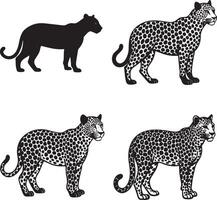 Leopard icon design illustration image vector