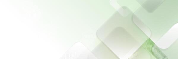 Modern Green Abstract Geometric Background vector