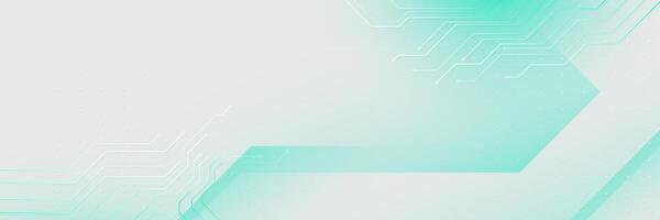 Futuristic Technology Background with Circuit Lines vector