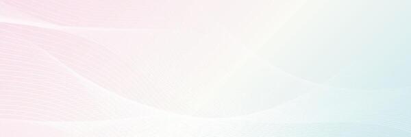 Soft Abstract Wave Background with Gradient Colors vector