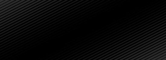 Black oblique straight line background. Masculine dark linear abstract wallpaper. Elegant luxury striped gradient texture. Grey diagonal lines backdrop for flyer, banner, poster, presentation vector