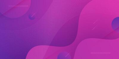 Abstract colorful purple wave background. Simple trendy wave fluid pattern. vector