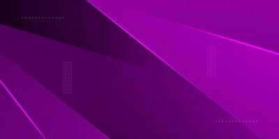 Abstract dark purple papercut shadow and lights pattern background. Simple background futuristic design. vector