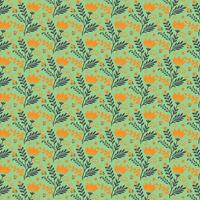 intricate seamless floral digital print pattern for bedding home textile and wallpaper design vector