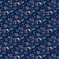 detailed floral all over seamless pattern for digital print design home textiles and apparel vector