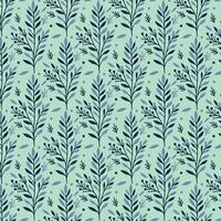 delicate floral pattern seamless print design for digital artwork bedding and fabric printing vector