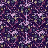 beautiful seamless floral texture for print on demand digital artwork bedding and textiles vector