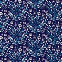 seamless floral pattern for fabric digital print wallpaper and print on demand textile design vector