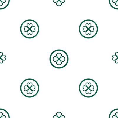 Inspired by Irish traditions, the pattern features symbols of luck and harmony.