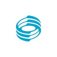 infinity data digital connection tech logo best editable vector