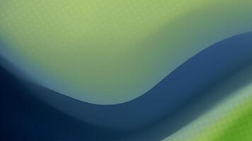 Abstract background with a swirling green and blue gradient vector