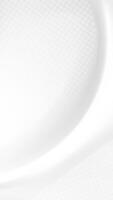 Vertical abstract background with a flowing white silk texture vector
