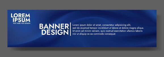modern background template with blue waves vector