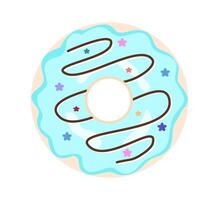 Sweet and Savory Donut Creation vector