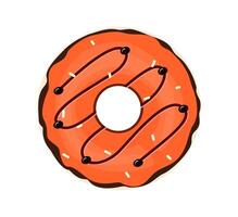 Mouthwatering Donuts with Frosted Toppings vector