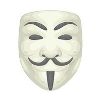 Illustration of anonymous mask vector