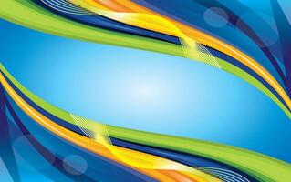 Flow background colorful concept vector