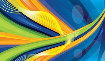 Flow background gradient concept vector