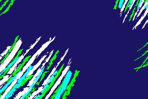 Blue and green abstract background with grunge texture and modern design illustration template vector