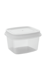 Transparent empty food container isolated against a transparent background showcasing versatile storage solutions for the modern kitchen png