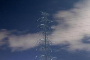 high voltage post High-voltage tower sky background.High-voltage tower sky background. photo