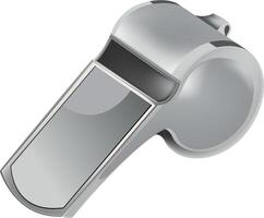A whistle on a white background vector