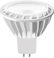 Led spotlight bulb with dimmable led vector