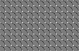 Seamless wave pattern for background. Chinese rounded wave pattern background. vector