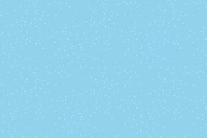 Minimalist seamless pattern of tiny dots scattered on a blue background. Plain and versatile design suitable for fabric, wrapping paper, stationery, and modern decorative projects. vector