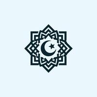 the logo for islamic culture vector