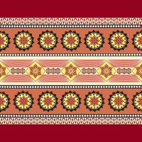 damask floral pattern vector