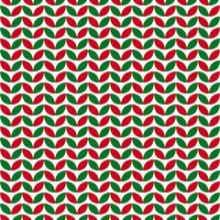 Seamless pattern design with green and red leaves for decorating wallpaper, wrapping paper and etc. vector