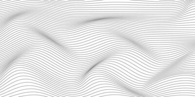 Abstract white background with wavy line design element. illustration. vector
