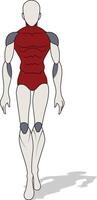 Robot Man figure vector