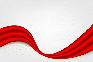 white background with gray line vector