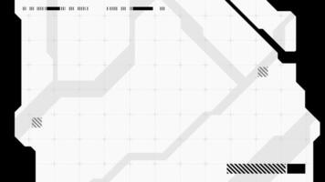 Abstract black and grey futuristic banner on white background cyberpunk style vector
