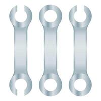 Repair Tool Wrench. Wrench Icon Hardware. Wrench Element Construction Tools. vector