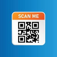 Scan Me. Name scan. vector