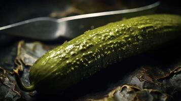 bumpy pickle texture photo