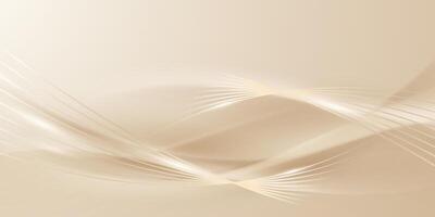 Abstract background with white lines and curves vector