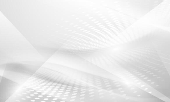 Abstract white background with dots vector