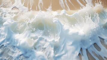 bubbly foam texture photo