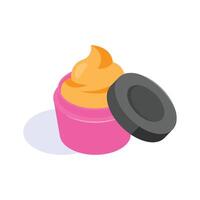 Get this amazing icon of face cream in modern style. vector