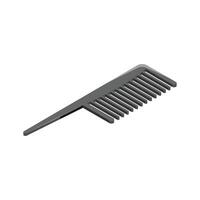 Get this amazing icon of black comb in modern design style. vector