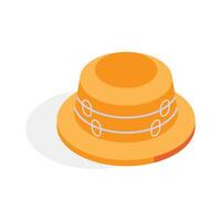 Have a look at this creative icon of fedora hat in trendy design. vector