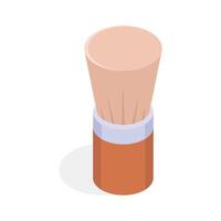 Get this amazing icon of shaving brush in unique style. vector
